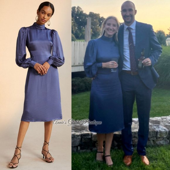 RARE NWT ANTHROPOLOGIE HUTCH Open-Back Midi Dress. Halter Neck. Size 2 - Picture 6 of 16